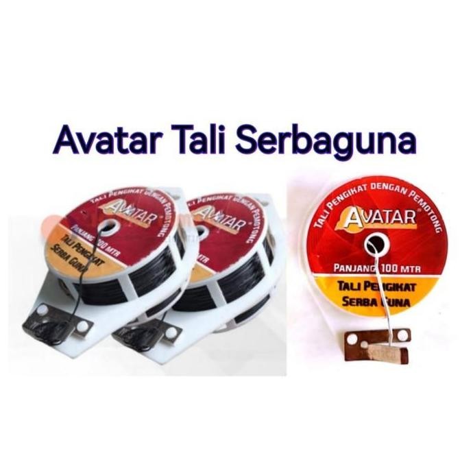 

Diskon! Twist Tie Kabel Ties 100m Hitam Tali Serut Monster Gulungan