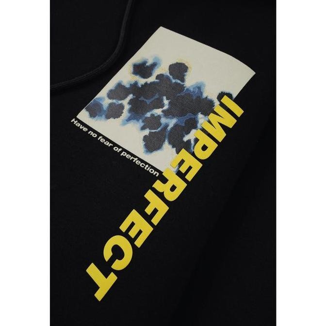 Arkline Imperfect Pullover Hoodie Black DS