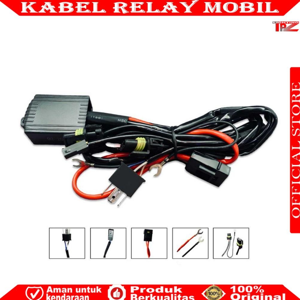 NEW- ORIGINAL KABEL RELAY BILED MOBIL RELAY SUPER 2 BILED | KABE RELAY HID MOBIL 2 LAMPU