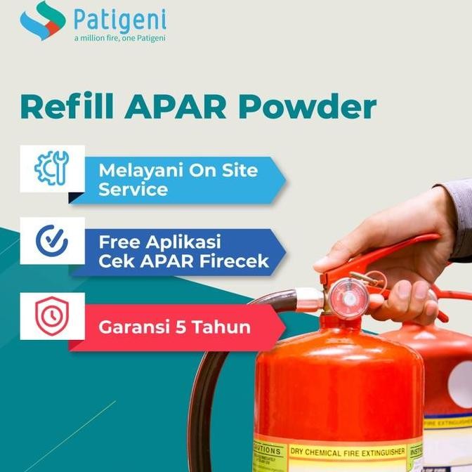 

Refilling Sp Powder Kap. 6 Kg New Stok