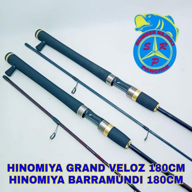 Terlaris Joran Hinomiya Barramundi Ulir Dan Grand Veloz