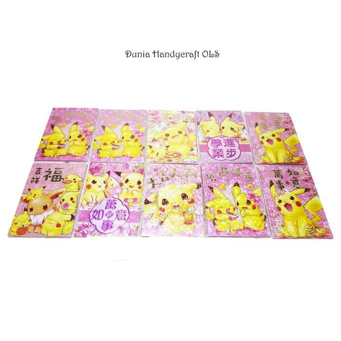 

LFM Angpao Pokemon Pink Series Angpao Chinese New Year Perayaan