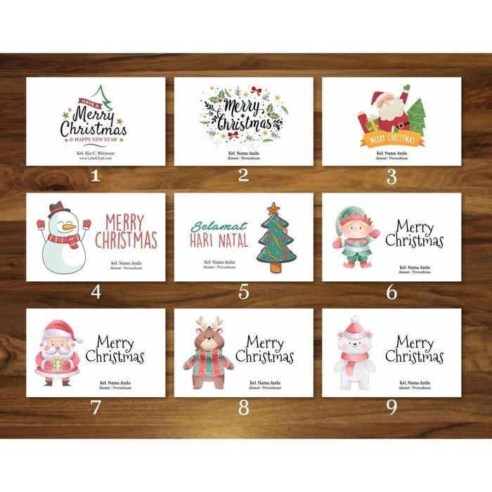 

LFM Amplop / Angpao / Angpau Natal Christmas Custom Nama