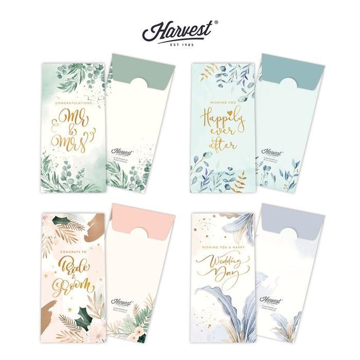 

LFM Amplop / Angpao Wedding Harvest isi 6 Glam Wedding