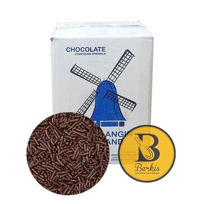 

(Allthebest) Meses Holland Coklat 500 Gr Repack ; Meises Cokelat Mesyes Chocolate