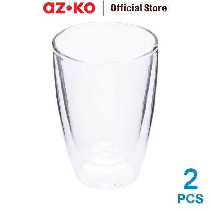 DELICIA 270 ML SET 2 PCS GELAS DOUBLE WALL