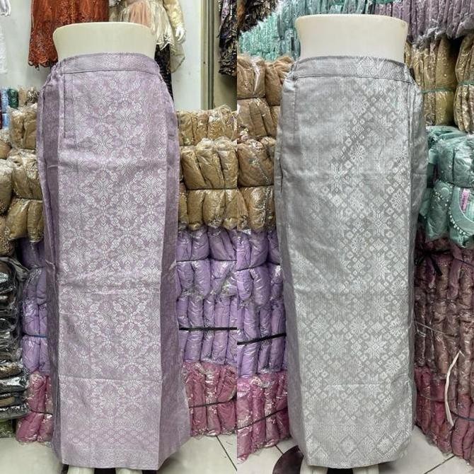 Rok Instan Songket / Rok Span Instan Songket Bawahan kebaya
