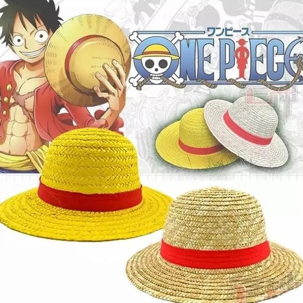 Topi One piece Monkey D Luffy / Topi jerami luffy / Anime one piece