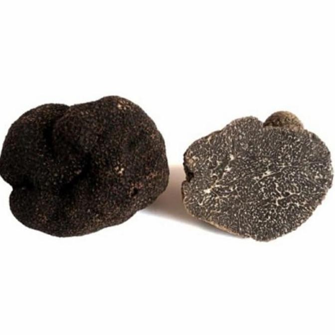 

Fresh Whole Black Italian Truffle Mushroom Jamur Hitam Italy - 1000Gr Kualitas Terbaik Harga Termurah