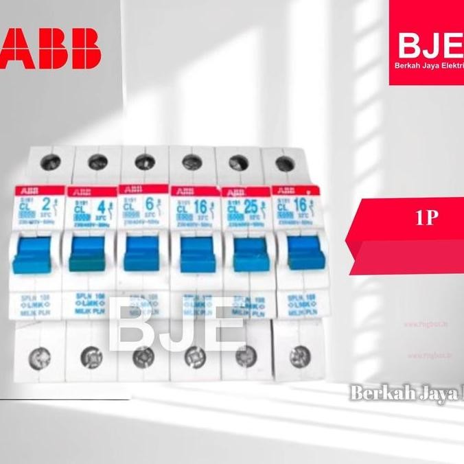 MCB ABB TIPE 191 2A. 4A. ORIGINAL