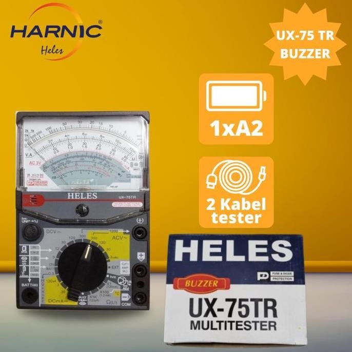 Multitester Heles Analog Ux-75 Tr Buzzer