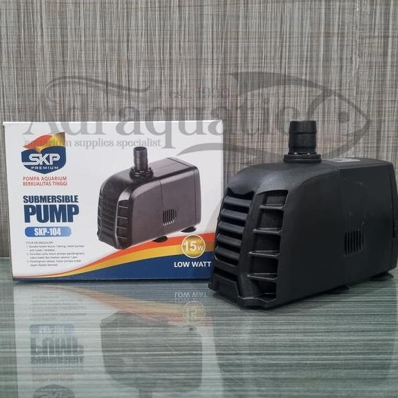 tersedia skp-104 pompa air celup aquarium submersible filter kolam aquascape