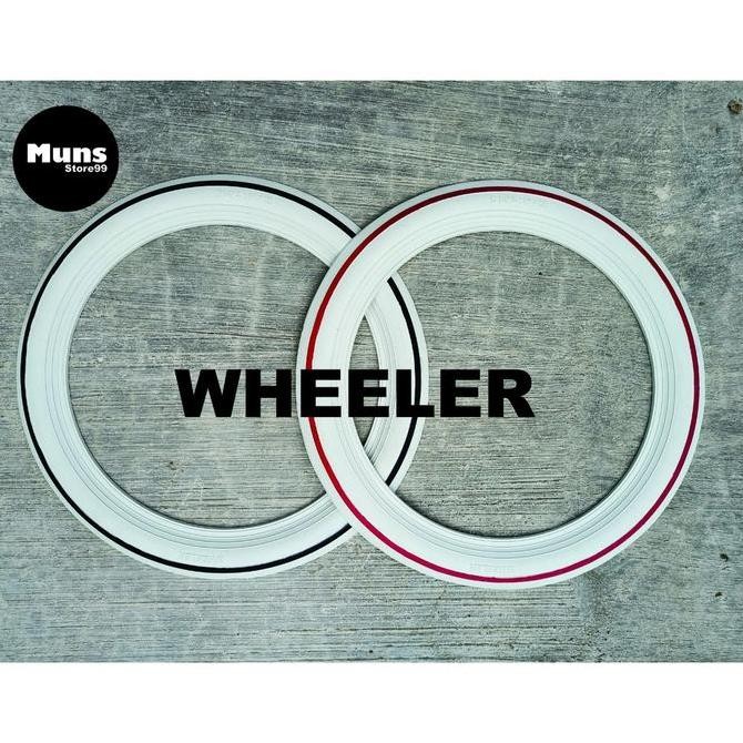 (Allthebest) Lis Ban Mobil White Wall Ban Mobil Velg Ring 13-15 STRIP WARNA WHEELER