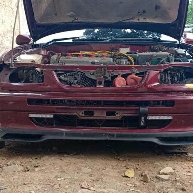 Front Lips Bodykit Bumper Model Chesar All New Corolla ae.111 ae.112 Best Original