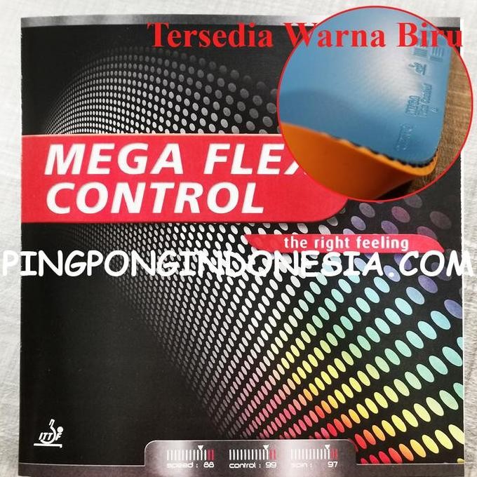 GEWO Mega Flex Control - Karet Pingpong Rubber Tenis Meja Bet Bat