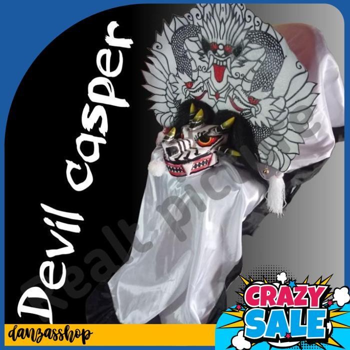 Barongan Devil Casper Fullset Diskon