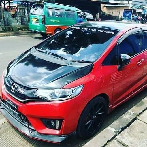 Aksesoris exterior modifikasi variasi Lips Bemper Honda Jazz GK5 15-19 Best Original