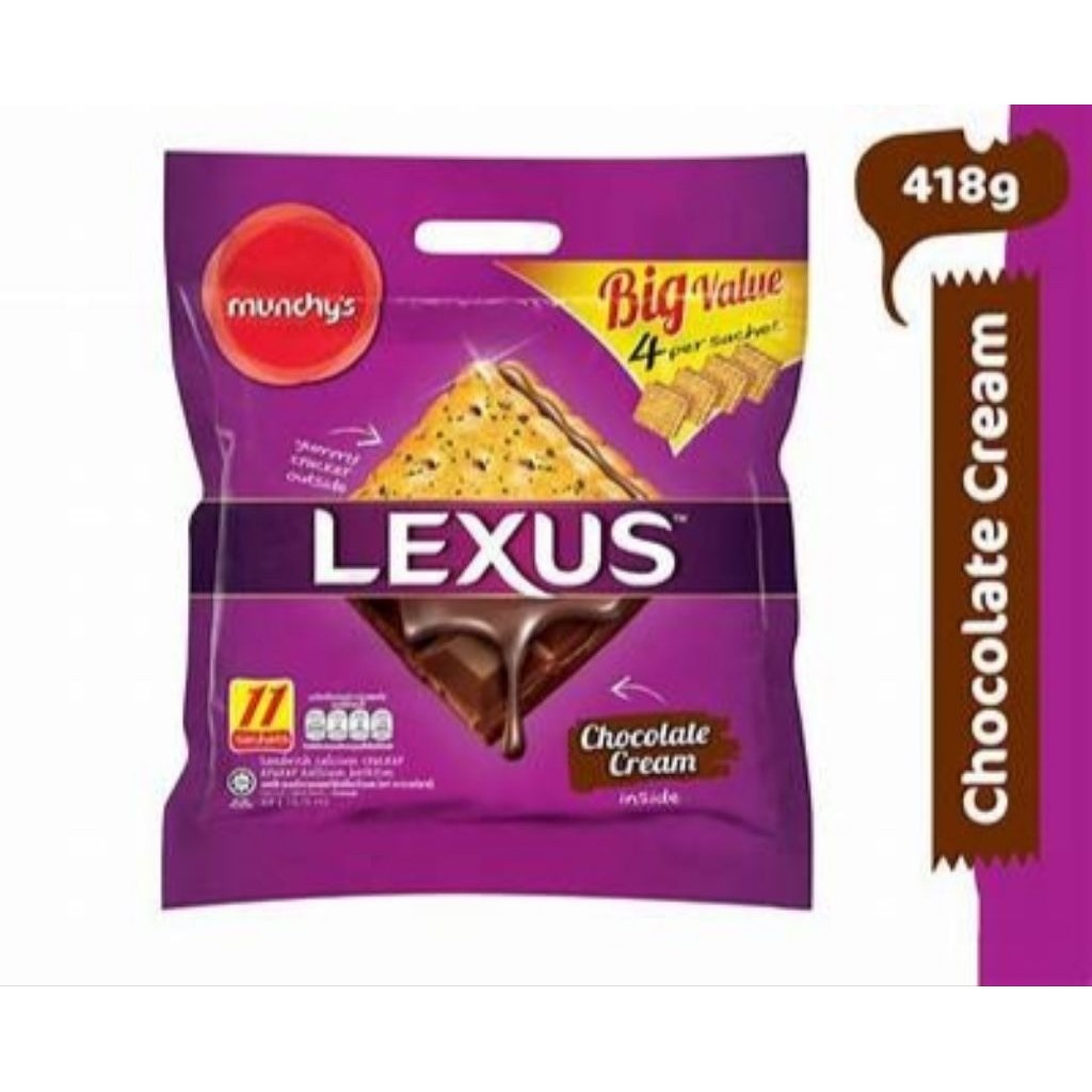 

Lexus Chocolate 418g 1dus isi 12pcs