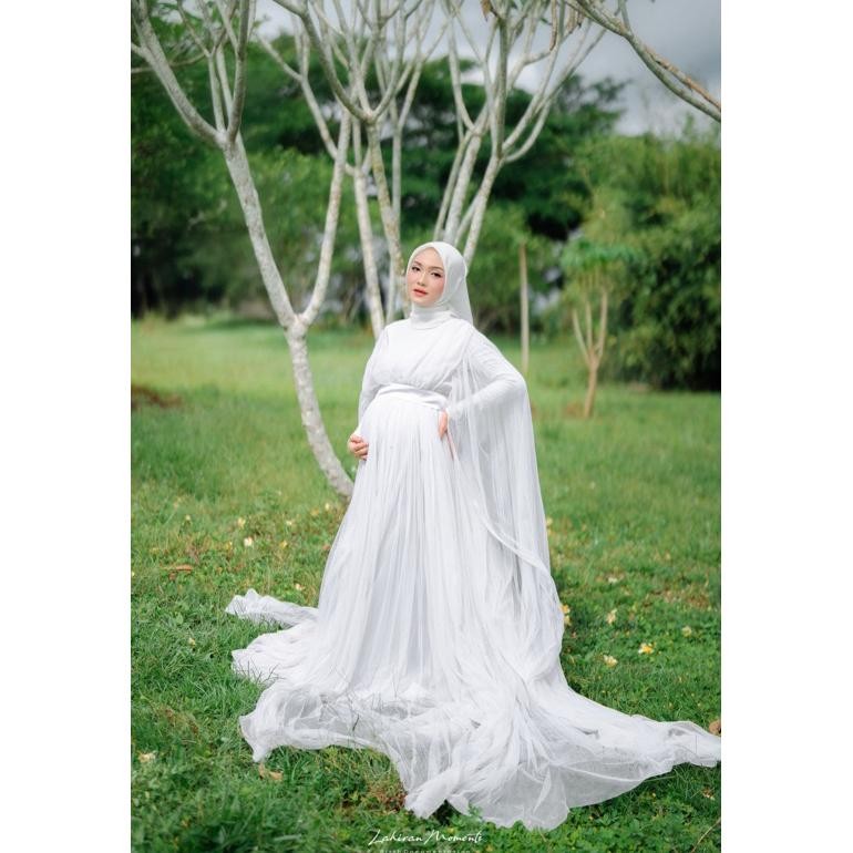 Terlaris For Rent/Disewakan Prewdding Dress/Maternity Dress/Gaun Maternity /Gaun Prewedding