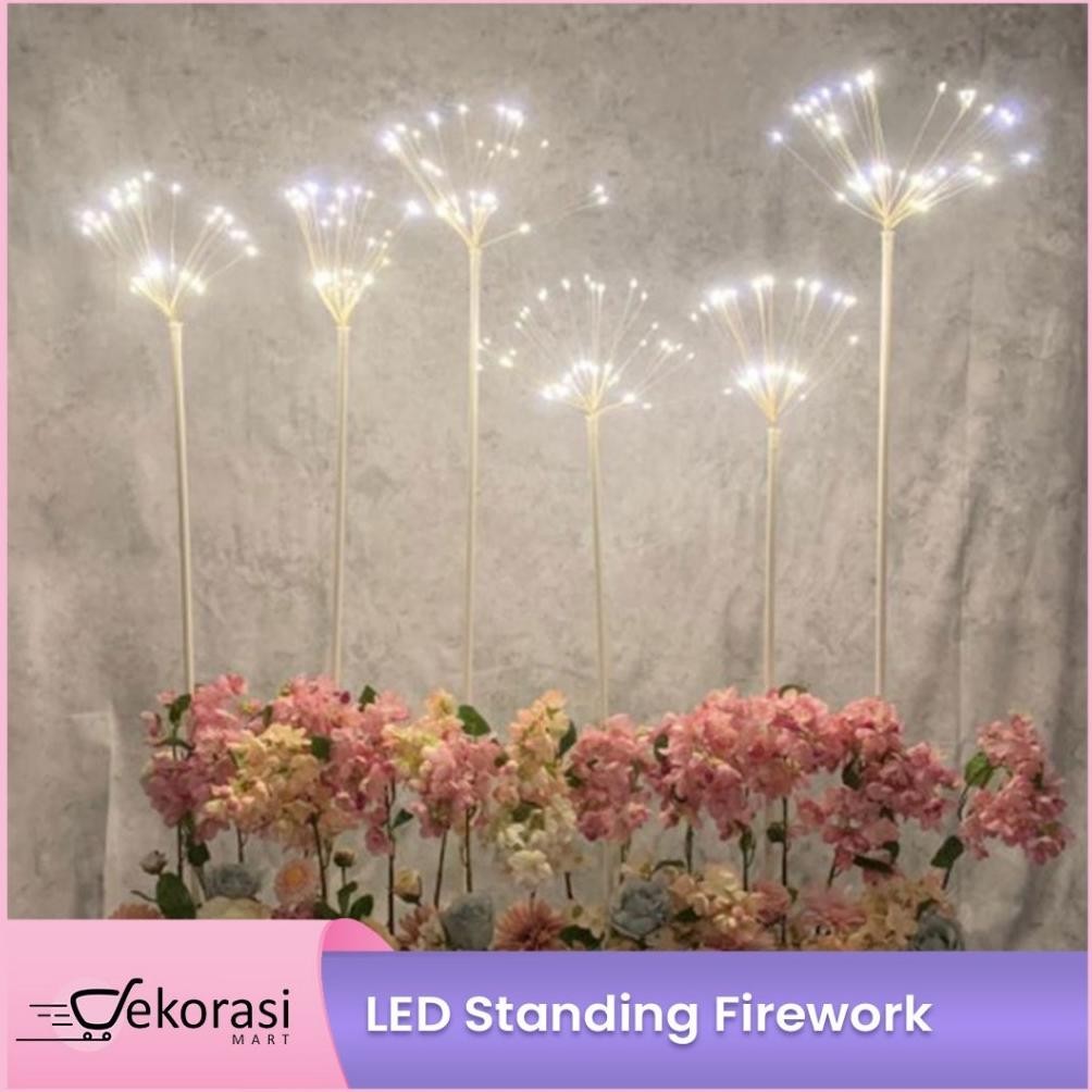 Terlaris Termurah Led Standing Firework / Lampu Dekorasi / Lampu Hias / Lampu Pelaminan