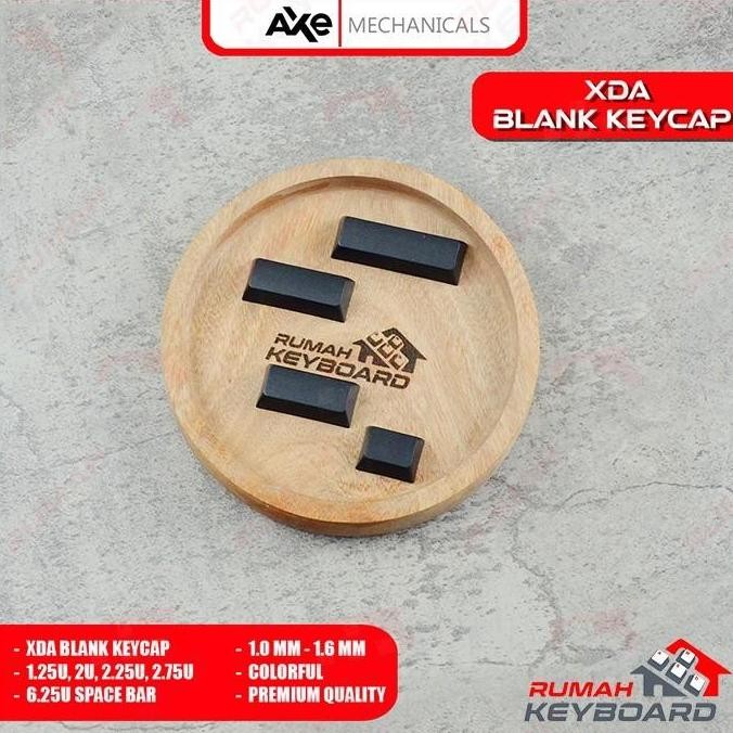 (Expert) KEYCAP - KEYCAPS - XDA - BLANK KEYCAP - THICK - NO BLEEDING - ALL SIZE