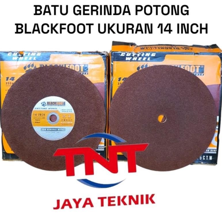 BLACKFOOT BATU GERINDA POTONG BESI 14 INCH / MATA GERINDA GURINDA POTONG BESI 14" BLACKFOOT aSt