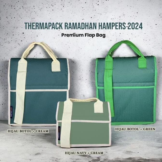 

Ready Hamper Ramadhan ThermaPack Duo Flap Bag | Parcel Lebaran Premium