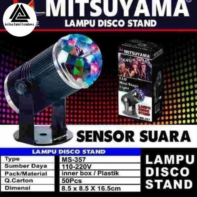Ms-357 Lampu Disco Sensor Suara Mitsuyama