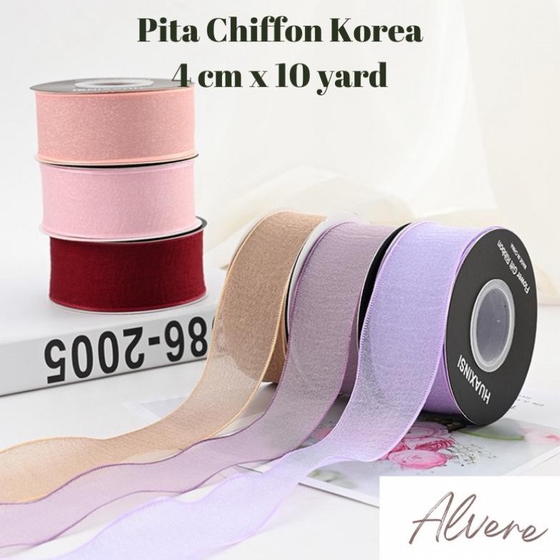 

Pita Chiffon Korea Wedding Hampers Ribbon Premium aSt