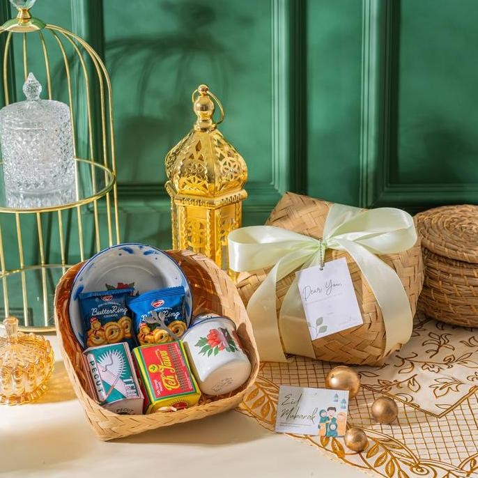 

Ready Tea Hampers Souvenir Teh Jadul Enamel | Lebaran Lisa Collection