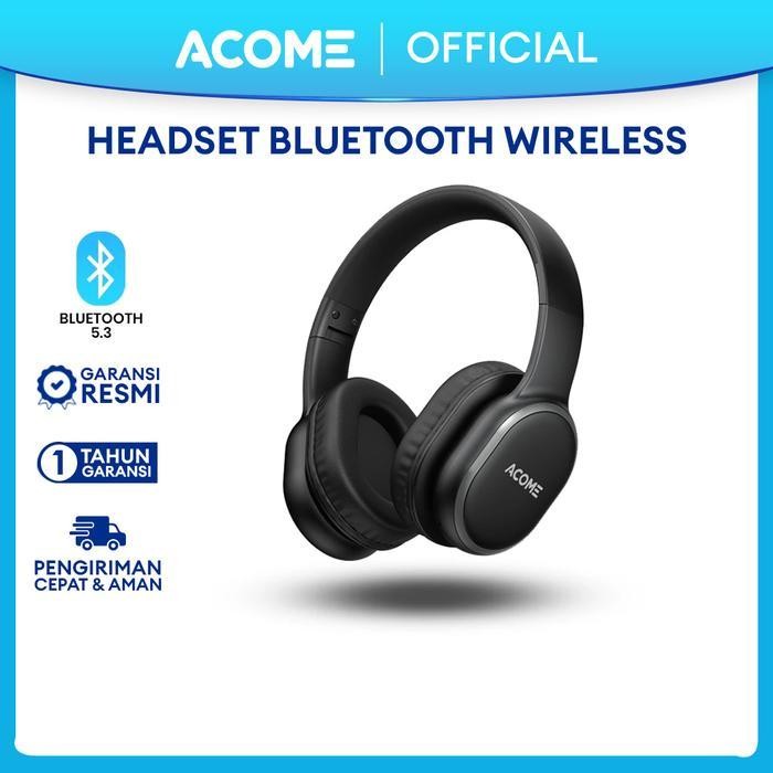 Bisa CodAcome Tune H2 Headphone Bluetooth 5.3 / Headset Earphone Wireless Dual Eq Mode Foldable Orig