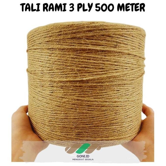 

Tali Rami Goni 3 Ply 500 Meter - Cocok Untuk Kerajinan Tangan, Undangan, Souvenir, Dan Hiasan Kerajinan Diy Co