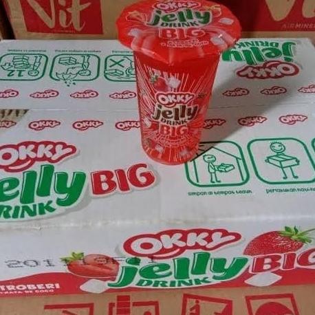 

(Allthebest) Okky Jelly BIG Drink isi 24cup@ 220ml / karton (GO SEND ONLY)