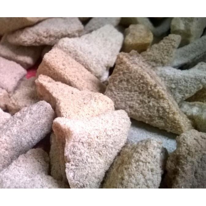 

(Allthebest) Sagu Ambon / Sagu Rangi Keping / Lempeng Khas Maluku Netto 1kg / Pecah