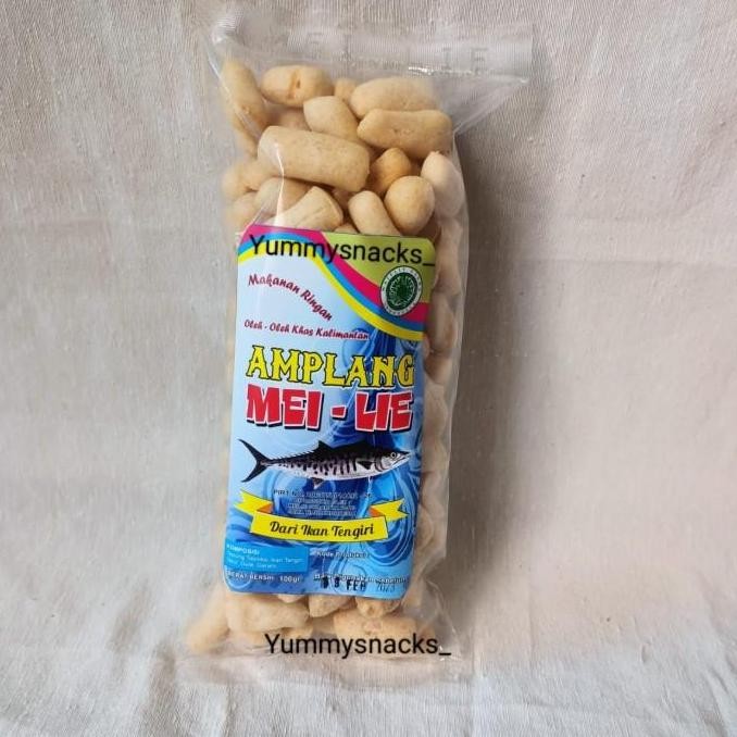 

(Allthebest) Amplang Meilan/Kuku Macan Meilan/Kerupuk Ikan Tenggiri Meilan Kalsel