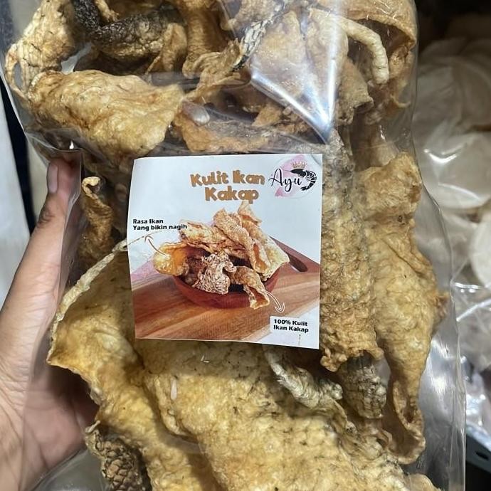

(Allthebest) KERUPUK KULIT IKAN KAKAP SIAP MAKAN 250GR