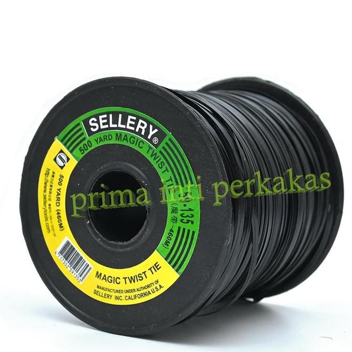 

Pengikat Magic Twist Tie 500 Yard -460 Meter Y U.S.A Co