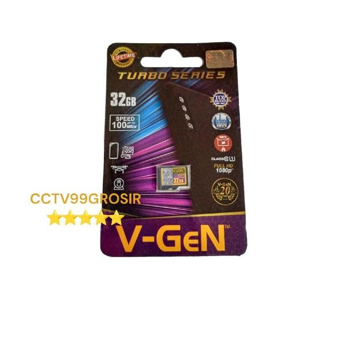 Mmc Vgen 32Gb Class 10 / Mmc / Micro Sd / Memori Micro Sd Vgen Co