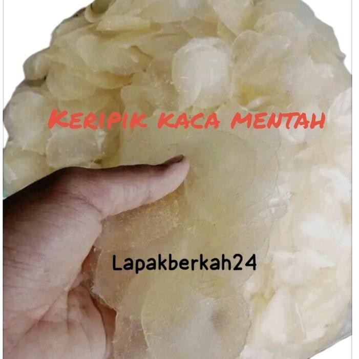 

CCF kemasan ( 1kg ) KERIPIK KACA MENTAH KERING TIPIS RENYAH