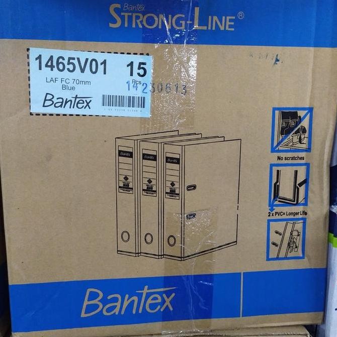 

Promo Ordner Bantex 1450 A4 Hitam - Odner Arsip Tebal Ring Kuat