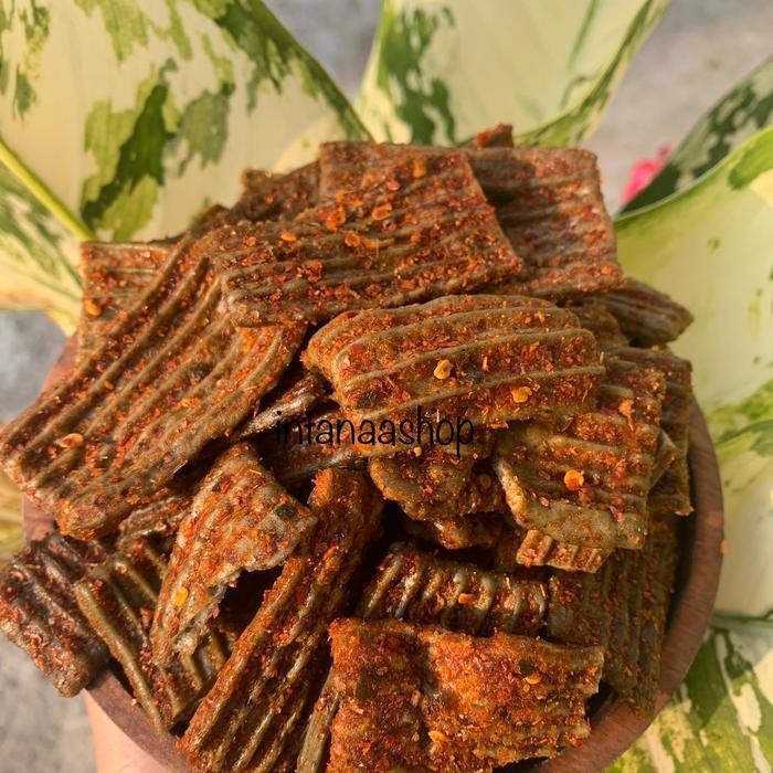 

Ccf Kerupuk Seblak Jengkol Pedas Daun Jeruk 500Gr Kerupuk Jengkol Bantet Cemilan