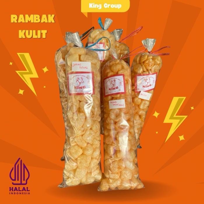 

Ccf Dorokdok Rambak Kulit Sapi Asli Solo Kemasan @200G Camilan Asin Food Snack Viral Pedas Cemilan Keripik