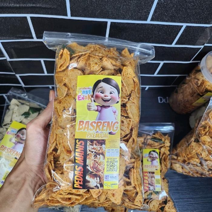 

Ccf [Paket Anti Zonk] Basreng Pedas Daun Jeruk Premium 500 Gram + Original 500 Gram - Food & Snack Goreng Cemilan Snacks