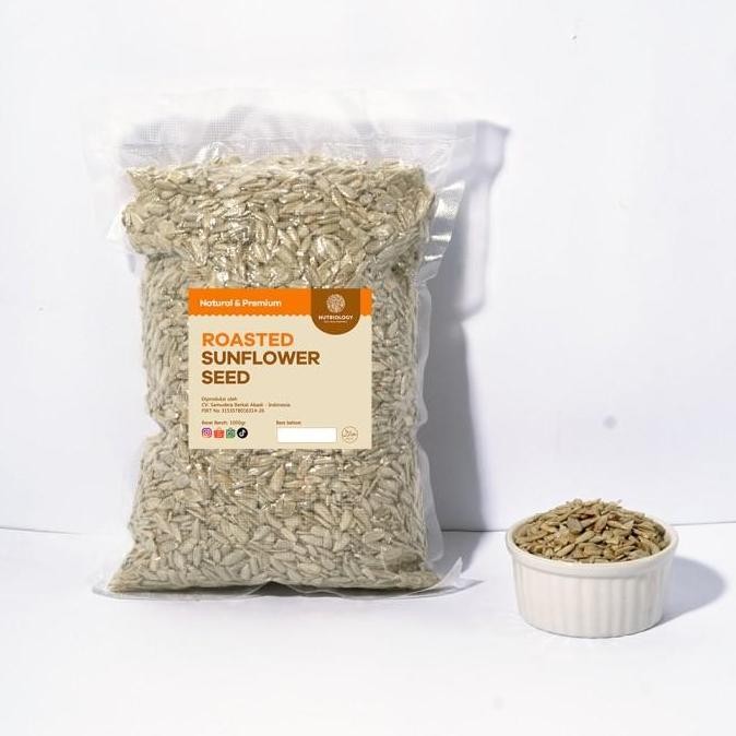 

(Allthebest) Sunflower Seed roasted 1 kg kuaci Biji bunga Matahari panggang kupas