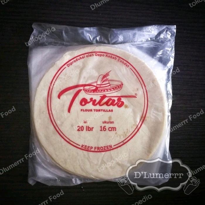 

Ccf Tortila Kulit Kebab 16Cm - Tortas (Isi 20Pcs) Cemilan Frozen Makanan