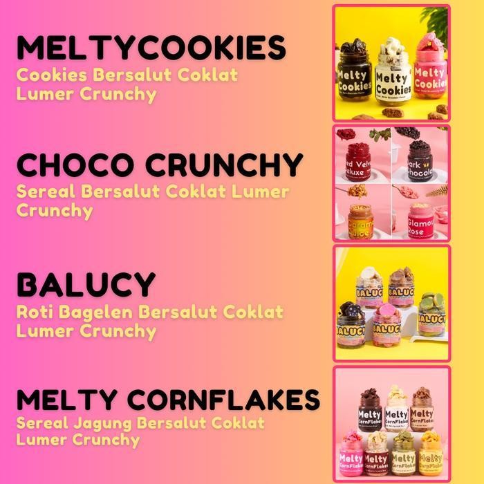 

Ccf Choco Crunchy Cookies Lumer Melty 24 Varian Rasa Cokelat By Snack Lab Choco Jar Cemilan Manis