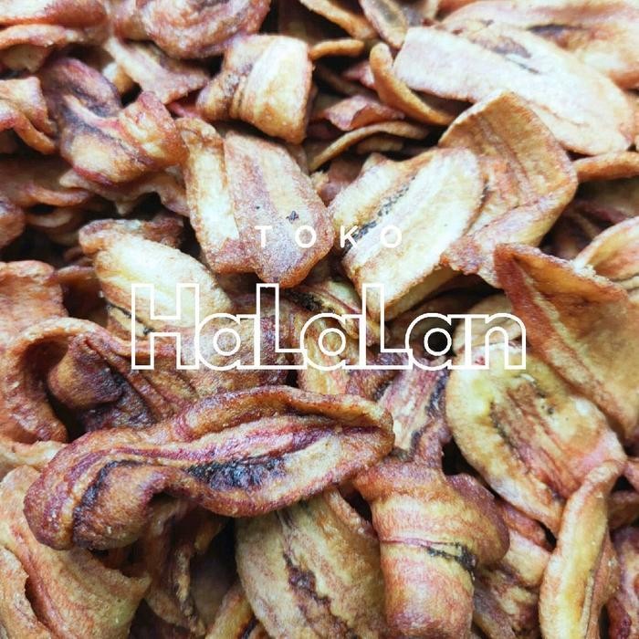 

Ccf [1Kg] Kripik Sale Pisang Kering 1 Kg Total [4 X 250 Gram] Khas Cilacap Rasa Manis Renyah Kriuk Cemilan Snack Asli Cilacap Keripik Salai Pisang Crispy Halal