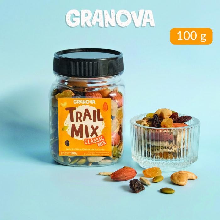 

Ccf Trail Mix Classic |Cemilan Kacang Dan Buah Kering|Almond, Cashew