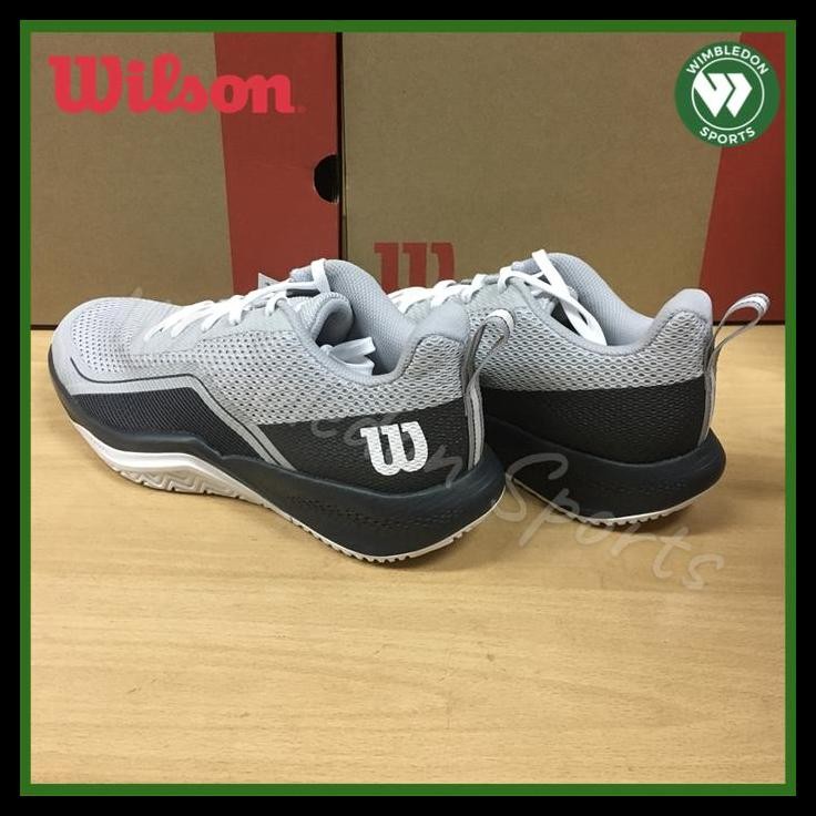 SALE TERMURAH SEPATU WILSON RUSH PRO LITE EBONY GREY / SEPATU TENIS WILSON RUSH PRO