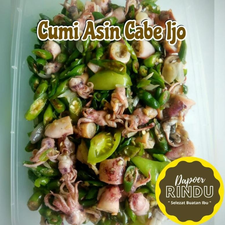 

Cumi Asin Cabe Ijo 250 Gr Terbaru
